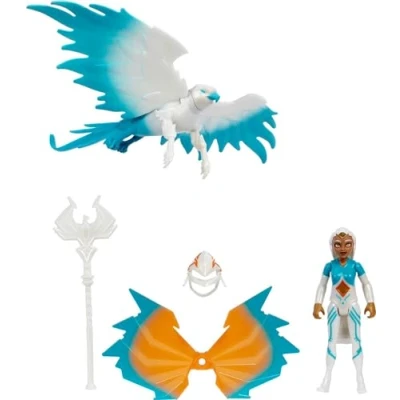 Afbeelding van Masters of the Universe Sorceress &amp; Cosmic Falcon Mattel Power Attack Actiefiguren