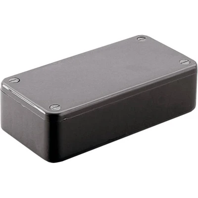 Afbeelding van Hammond Electronics 1591TBK Euro behuizing ABS Zwart 1 stuk(s)