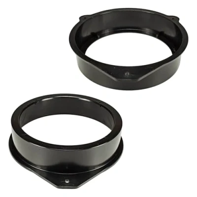 Afbeelding van tomzz Audio 2803 013 Luidspreker Ringen Adapter geschikt voor Audi a3 8p a4 b6 b7 q7 deur voorzijde achterzijde 165mm DIN Luidsprekers