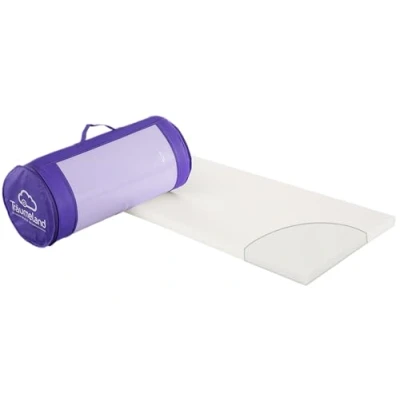 Afbeelding van Träumeland GOOD Reisbedmatras, fijne zachte schuimkern en doorlopend ligvlak, afmetingen 60 x 120 4 cm