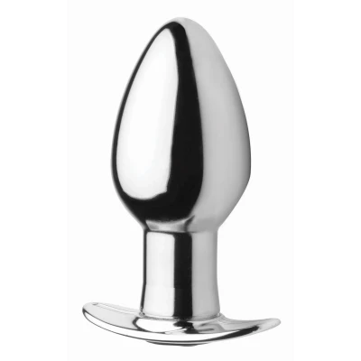 Afbeelding van Chrome Blast Oplaadbare Buttplug Met Afstandsbediening groot