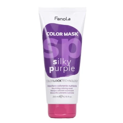 Afbeelding van Fanola Color Mask Silky Purple 200 ml