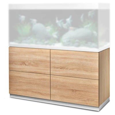 Afbeelding van Oase Highline 400 Kast 140x50x76 cm Aquariummeubel Donker Hout