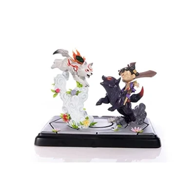 Afbeelding van First4Figures Okamiden (Chibiterasu VS Dark Chibiterasu &amp; Possessed Kuni) RESIN
