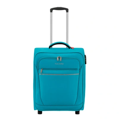 Afbeelding van Travelite Cabin 2 Wiel Boardtrolley turquoise Zachte koffer