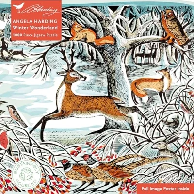 Afbeelding van Adult Jigsaw Puzzle: Angela Harding: Winter Wonderland: 1000 Piece Puzzles