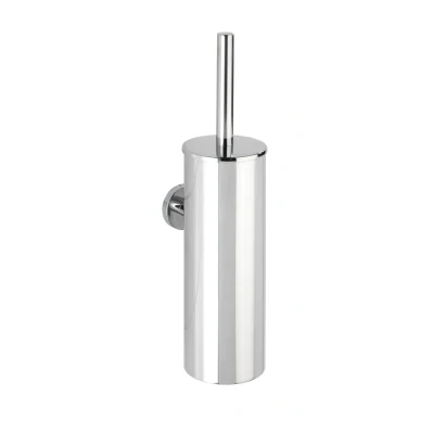 Afbeelding van Wenko Bosio toiletborstelhouder hoog model RVS glanzend