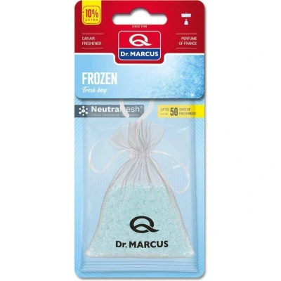 Afbeelding van Dr. Marcus Winter Ice Frozen Fresh bag luchtverfrisser met neutrafresh technologie Geurhanger Tot 50 dagen geurverspreiding 20 Gram