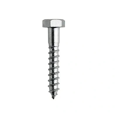 Afbeelding van DOJA Barcelona Zeskantbouten Houtschroeven 8x50 Gegalvaniseerd staal PAKKET 50 Breed gebruik: constructie, houtbewerking, interieurontwerp