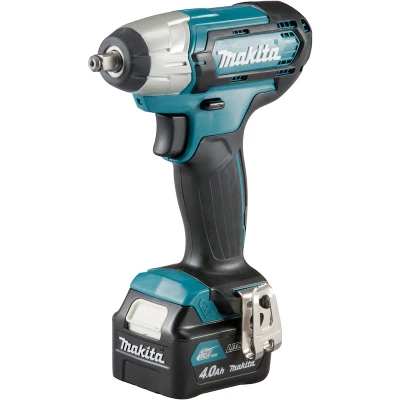 Afbeelding van MAKITA TW140DSMJ 12Vmax CXT accu slagmoersleutel 3/8&quot; 140Nm in MAKPAC (2x 4,0Ah + lader)