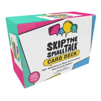 Afbeelding van Skip the Small Talk Card Deck: 100+ Questions to Start Conversations That Actually Matter!