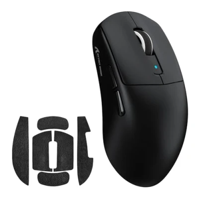 Afbeelding van MAMBASNAKE x ATTACK SHARK R6 39g SUPERLIGHT Mouse with Grip Tape, PixArt PAW3950MAX Gaming Sensor, Wireless 8K, MCU Nodic 52840, BT/2.4G/Wired Mouse, Adjustable DPI 42000, for Win11/Xbox/PS/Mac