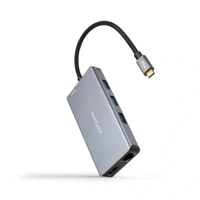 Afbeelding van Hub USB NANOCABLE 10.16.1009 Grijs (1 Stuks)