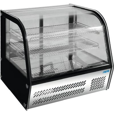 Afbeelding van Koelvitrine Lisette 160 RVS 146L (H)67x(B)87,3x(D)58