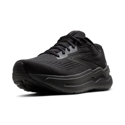 Afbeelding van Brooks Ghost MAX 2 Stabiliteit hardloopschoenen, Dames, Maat: 39, black ebony Textiel