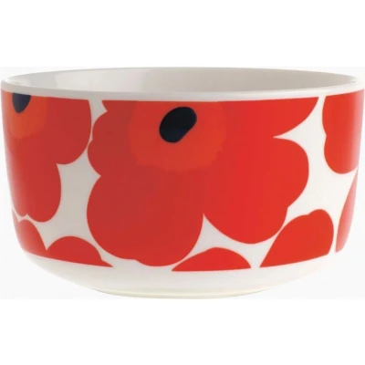 Afbeelding van Marimekko Unikko Kom 50 cl Rood