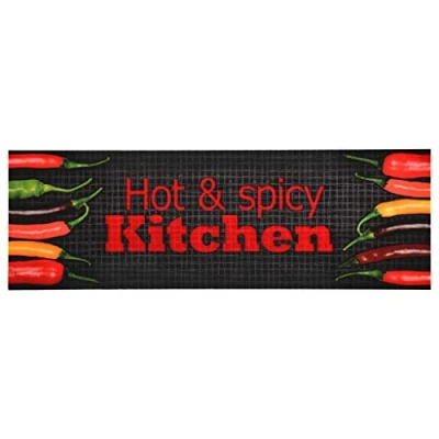 Afbeelding van Keukenmat wasbaar Hot &amp; Spicy 60x300 cm