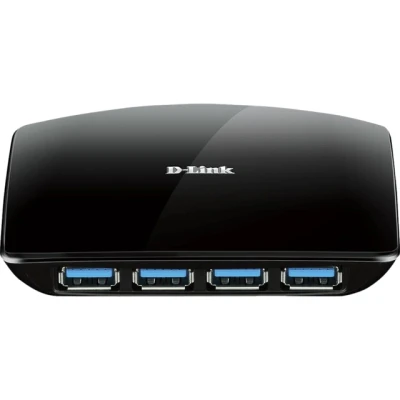 Afbeelding van D Link DUB 1340 Powered USB 3.0 hub 4 poorten
