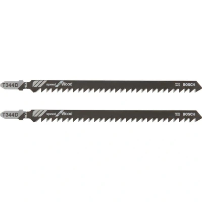 Afbeelding van Bosch Decoupeerzaagblad HCS T 344 D Speed for Wood 2 stuks