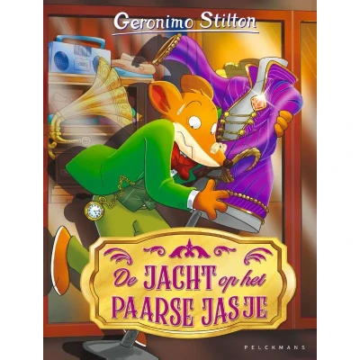 Afbeelding van De jacht op het paarse jasje: Geronimo Stilton basisreeks