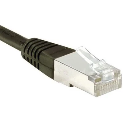 Afbeelding van Netwerkkabel budget RJ45 CAT 6 F/UTP zwart 15 m