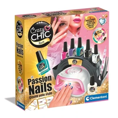 Afbeelding van Clementoni Crazy Chic Passion Nails Nagelset