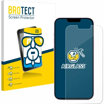 Afbeelding van BROTECT Screenprotector voor Apple iPhone 14 Plus Folie Beschermfolie Beschermglas transparant