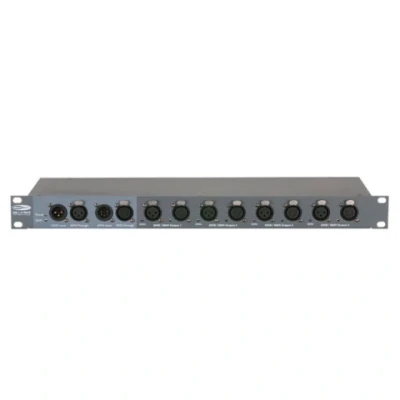 Afbeelding van Showtec DB 1 4/RDM 4 kanaals DMX Booster met RDM 3 en 5 polige XLR