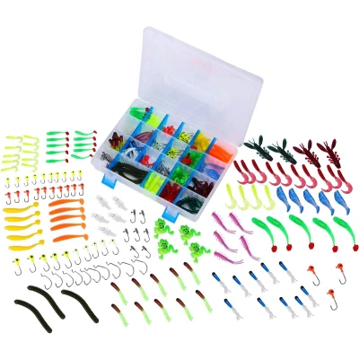 Afbeelding van Fish4All Softbait Box (146pcs) Shad