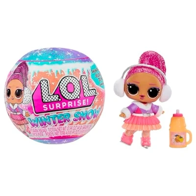 Afbeelding van L.O.L. Surprise! Winter Snow Tot 1 Verzamelpop met Magische Sneeuwverrassing, Geblindeerde Verpakking, 8 Verzamelbare Poppen, IJzig Coole Kleding en Accessoires, voor Kinderen Vanaf 4 Jaar