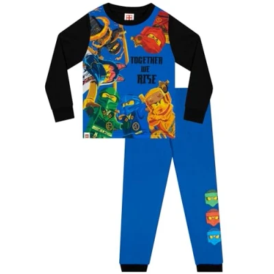 Afbeelding van LEGO Ninjago Pyjama&#039;s Kai, Jay en Lloyd Jongens Ninja Pyjamas Voor Pyjama Sets Veelkleurig 128