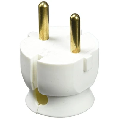 Afbeelding van Legrand 2P 16A platte stekker wit