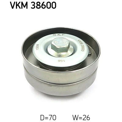 Afbeelding van Skf Geleiderol (poly) V riem VKM 38600