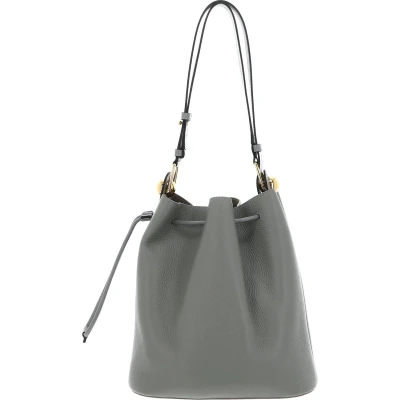 Afbeelding van FURLA Leren Schoudertas Sfera Bucket Bag Agave Kaki