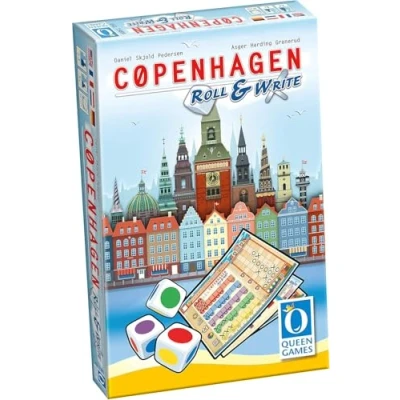 Afbeelding van Copenhagen: Roll &amp; Write (NL/EN/FR/DE)