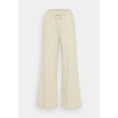 Afbeelding van JDY Jdysay WIDE Broek, Dames, Maat: XSx32, Oatmeal melange
