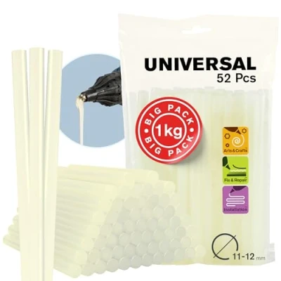 Afbeelding van Smeltlijmsticks Rapid ECO T Ø 12 x 190 mm 1 kg Doorschijnend