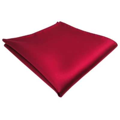 Afbeelding van TigerTie Designer pochet in effen kleur kavalierdoek pochette steekdoek afmeting 30 x cm