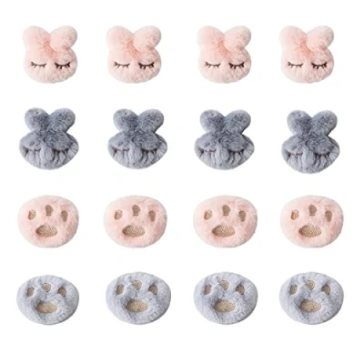 Afbeelding van Suuwwn Dekbedovertrek Clips Bed Sheet Grippers Clip Comforter Fasteners Veiligheid Anti run Kick Gesp Antislip Trooster Bevestigingsmiddelen Comforters Hoekhouder Dekbed 16pcs