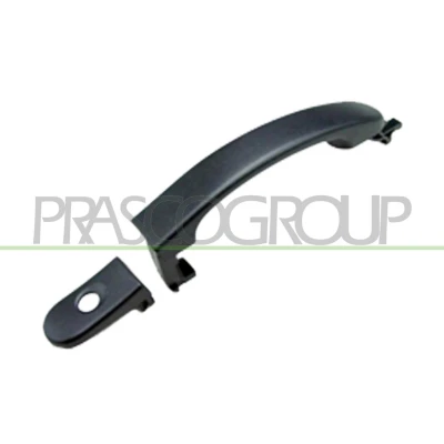 Afbeelding van PRASCO FD3508008 Deurgrepen Buiten, Links voor met sleutelgat zwart FORD: Fusion Station Wagon (JU2) 1.4, 1.6, 1.4 TDCi, 1.6 1.25