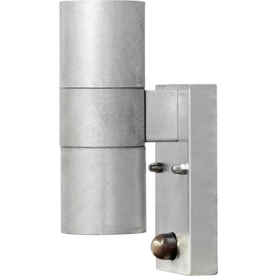 Afbeelding van Konstsmide Modena 7542 320 Buitenlamp met bewegingsmelder (wand) Halogeen GU10 70 W Verzinkt