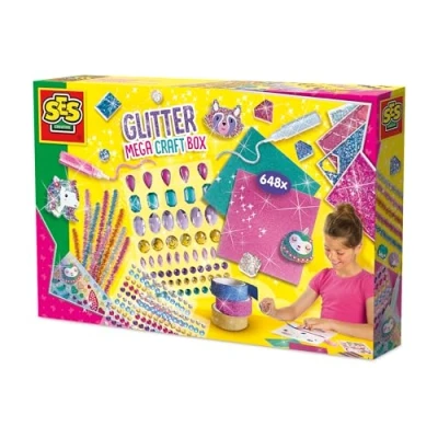 Afbeelding van SES Glitter Mega Knutselbox