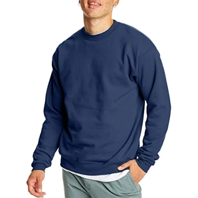 Afbeelding van Hanes Sweatshirt voor heren, 1 stuks, Donkerblauw, 4XL