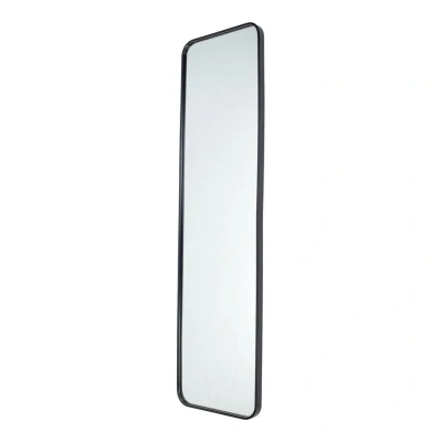 Afbeelding van Fragix Boston Passpiegel Zwart Metaal 150x40