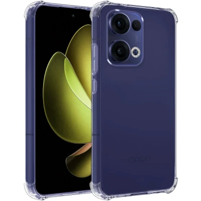 Afbeelding van Hoesje Geschikt voor OPPO Reno 13 Shockproof Case Siliconen Hoes Cover Transparant