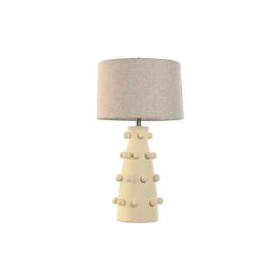 Afbeelding van Bureaulamp Home ESPRIT Crème Keramiek 50 W 220 V 40 x 76 cm