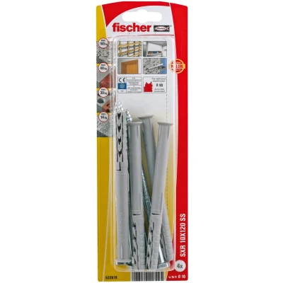 Afbeelding van Fischer SXR 10 x 120 SS K NV Constructie plug mm 532678 1 set(s)