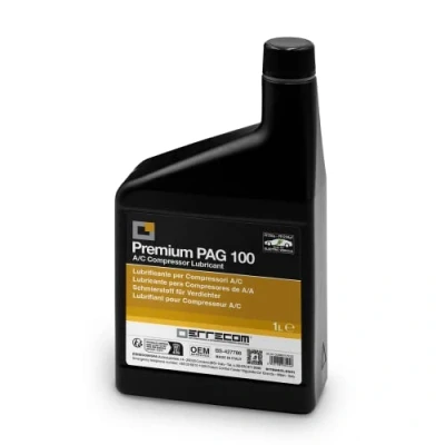 Afbeelding van ERRECOM PAG 100 1 L, A/C Compressor Oil for Traditional and Electric Vehicles with R134a R1234yf