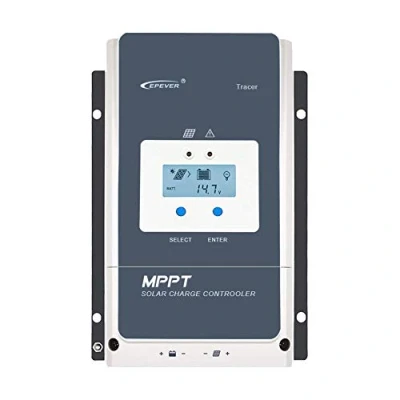 Afbeelding van EPEVER 60A MPPT Solar Charge Controller 12V/24V/36V/48V met LCD Display, Open Circuit Voltage tot 150V voor Sealed, GEL, Flooded en User Tracer 6415AN