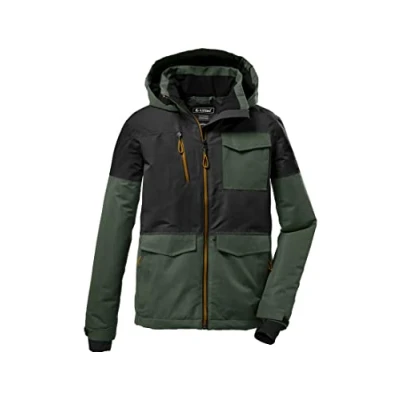 Afbeelding van killtec Boy&#039;s Functioneel jack/outdoorjack met capuchon en sneeuwvanger KOW 29 BYS SKI JCKT, black, 164, 37214 000